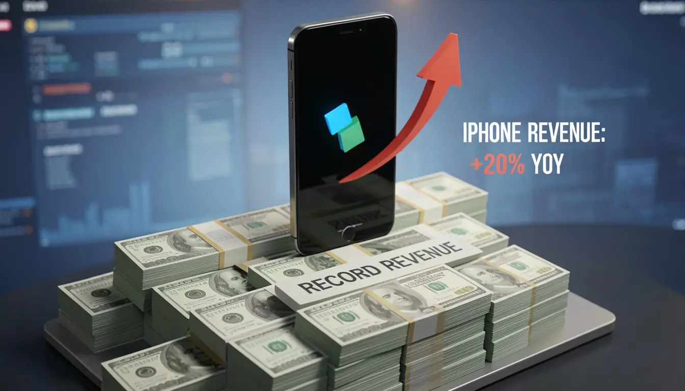 Apple Delivers Record Quarter as iPhone Demand Surges