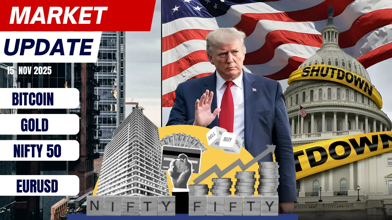 Global Market Rally After U.S. Shutdown Ends | Bitcoin, Gold & Stocks Weekly Outlook 2025