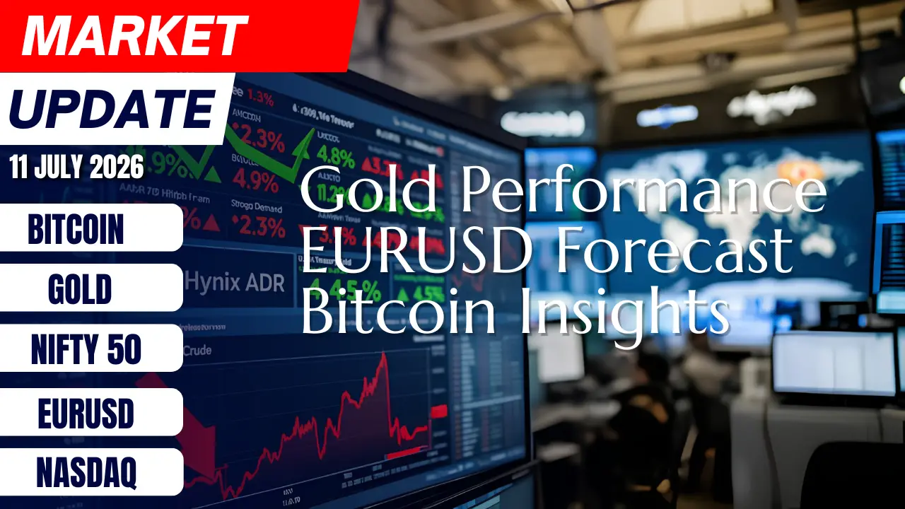 Gold, Bitcoin, EURUSD, Nasdaq & Nifty 50 | Weekly Technical Analysis & Market Outlook