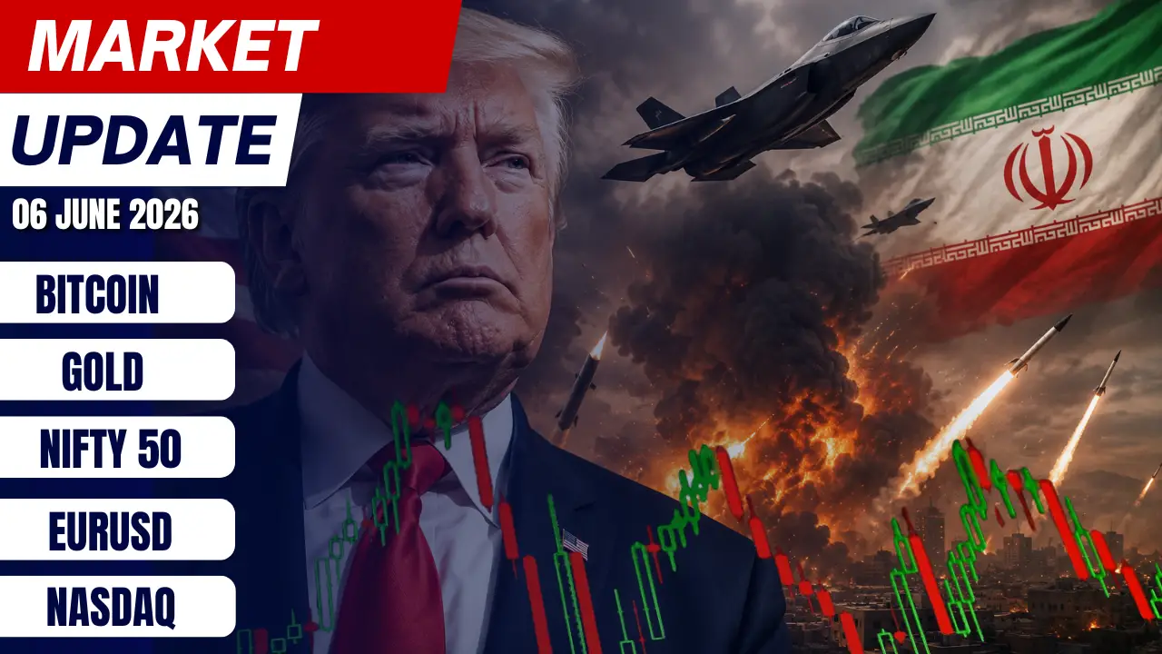 Gold, Bitcoin & Nasdaq in Focus | Iran War, Geopolitical Risks & Market Outlook