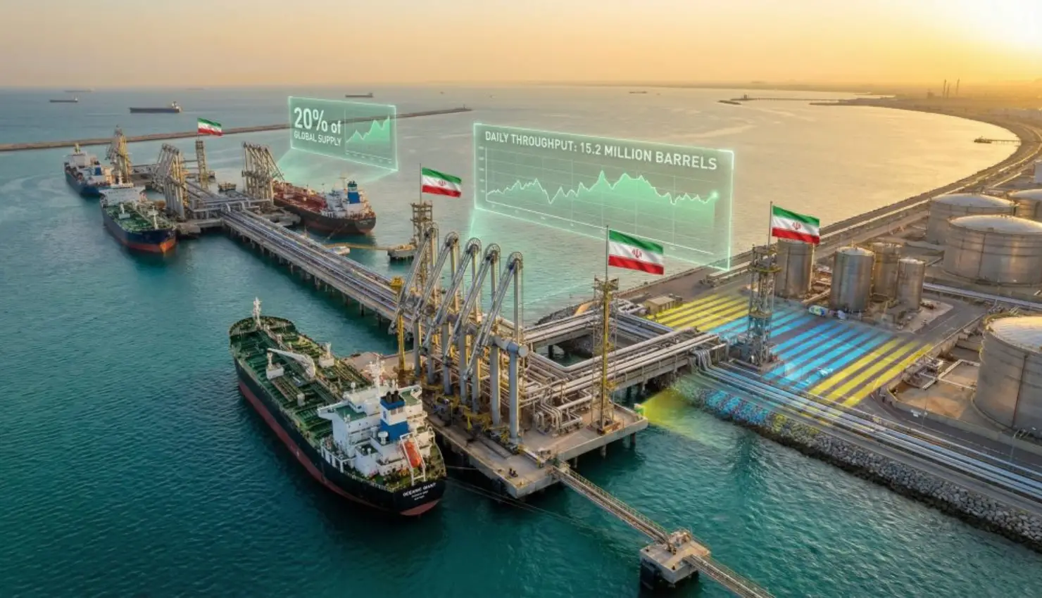 Kharg Island Strike Sparks Energy Supply Fears, Euro Faces Pressure Against Dollar