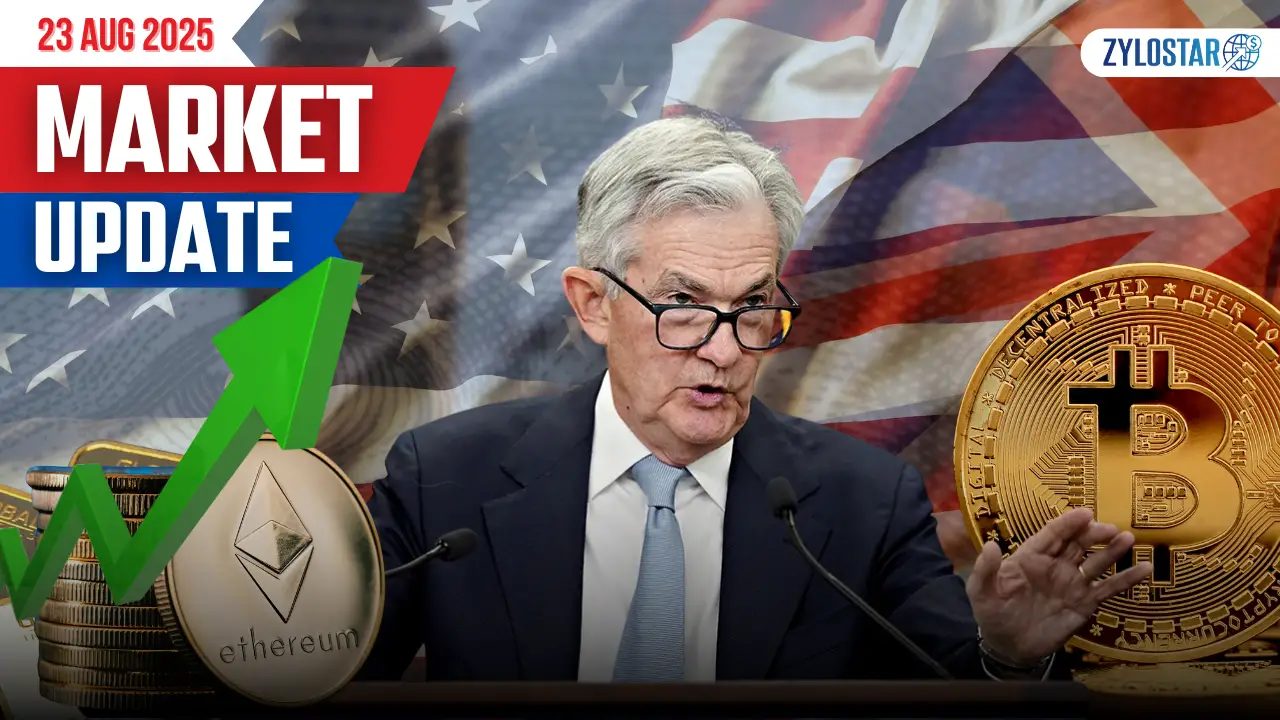Market Update 23 Aug 2025 | Gold | NASDAQ | Bitcoin | Nifty50 | US Economy