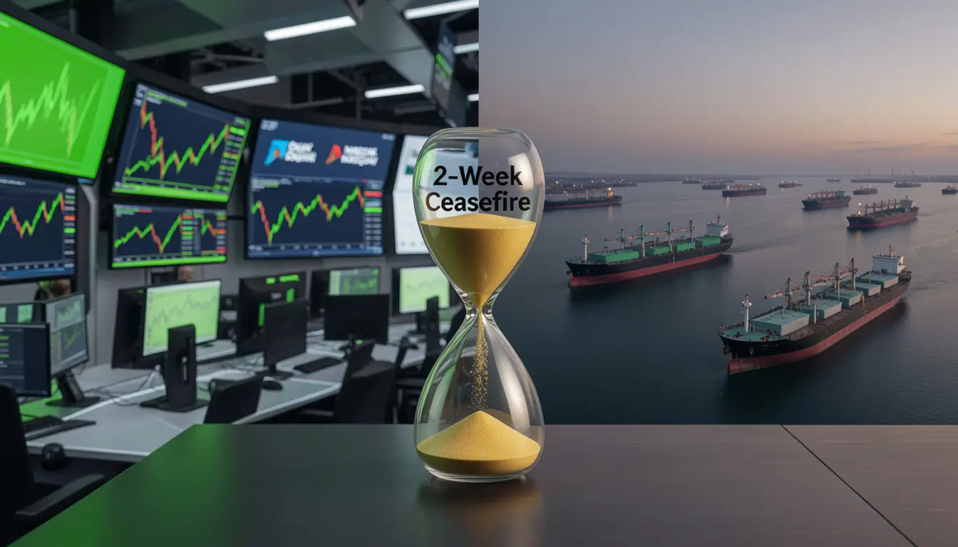 Markets in gains, but Doubts Loom Over Fragile U.S.–Iran Ceasefire