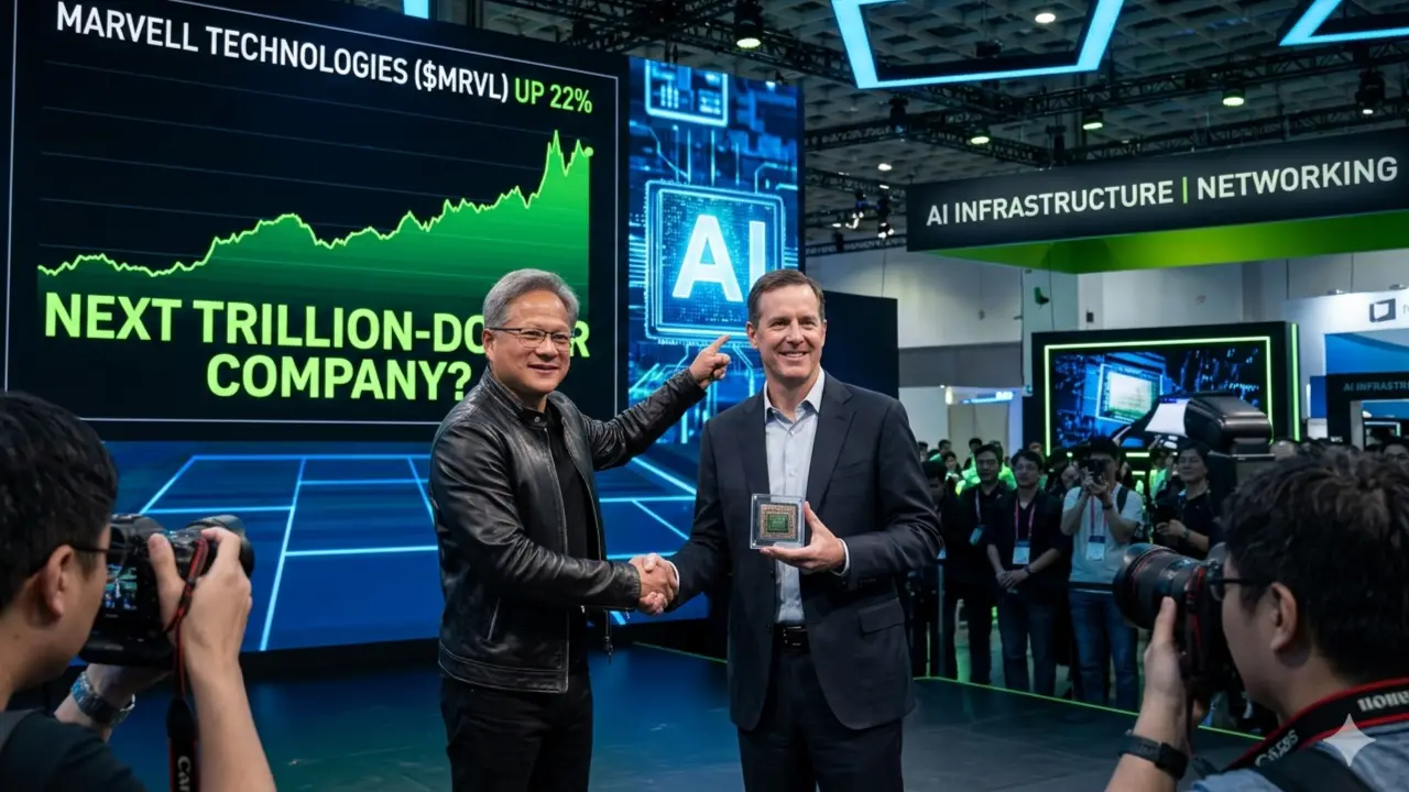 Marvell Soars After Nvidia CEO Calls It the Next Trillion-Dollar Company