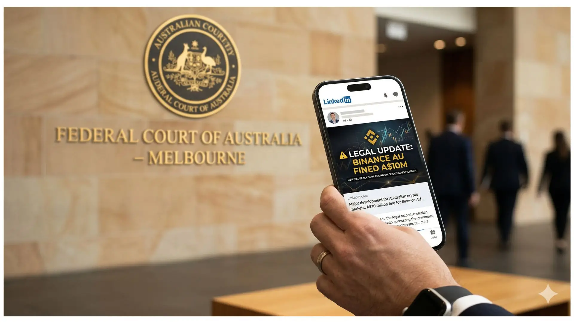 Regulatory Alert: Binance Australia Fined A$10 Million 🚨