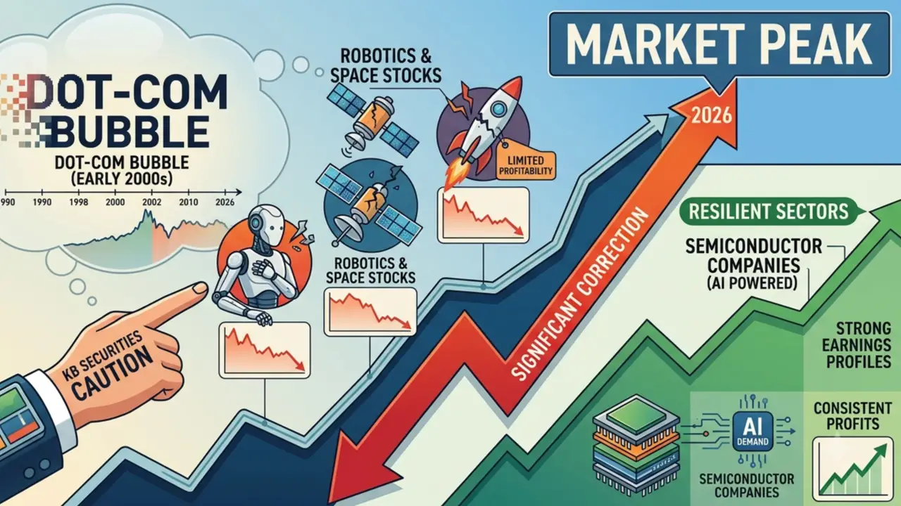 Robotics and Space Stocks Face Bubble Warning as AI Rally Matures