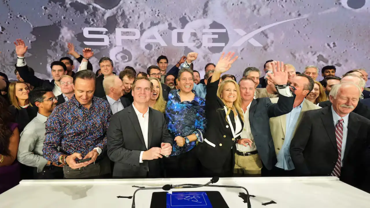 SpaceX stock jumps after record IPO, making Musk the first trillionaire