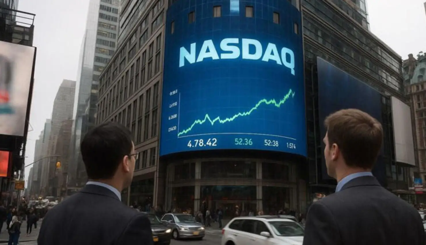 Stocks finished the session higher as Bitcoin rebounded above $90,000 and tech shares surged