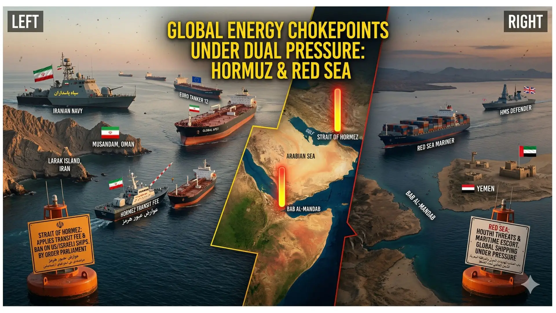 The Dual Chokepoint Crisis: Global Energy Markets Under Pressure