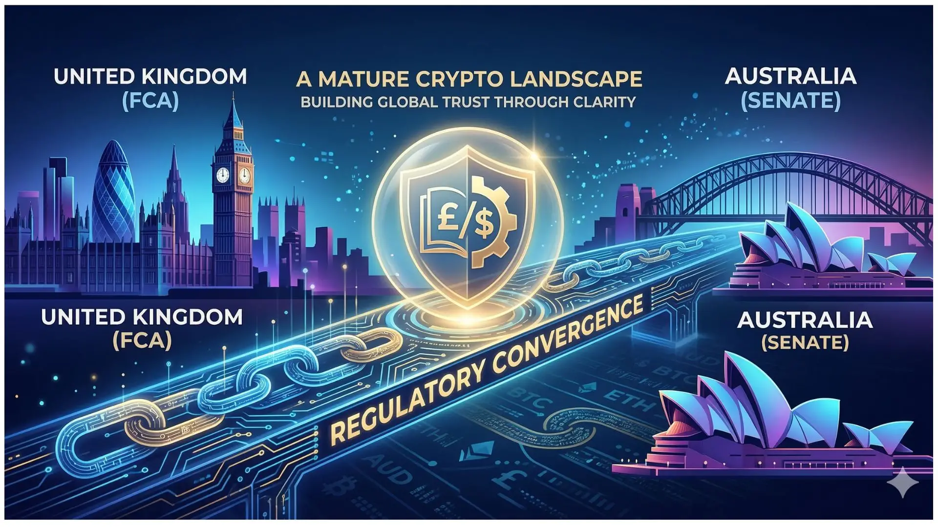 The Great Convergence: Australia and the UK Move Toward Mature Crypto Regulation