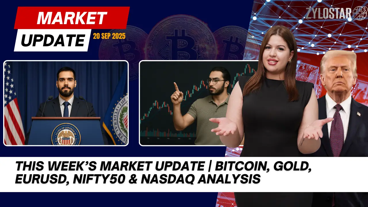 This Week’s Market Update | Bitcoin, Gold, EURUSD, Nifty50 & Nasdaq Analysis