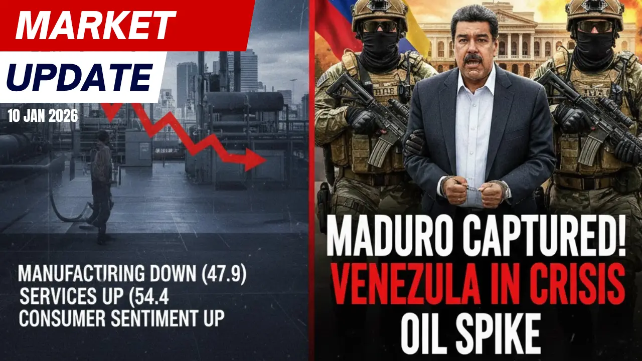 U.S. Market Update: Manufacturing Slumps, Services Surge | NFP Weakness & Geopolitical Shock